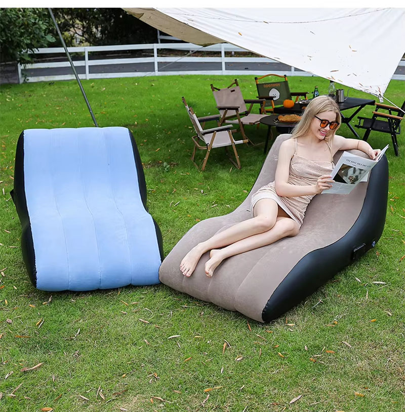 Deck Chair Lounger - Şişme Şezlong, Şişme Dinlenme Koltuğu Plaj