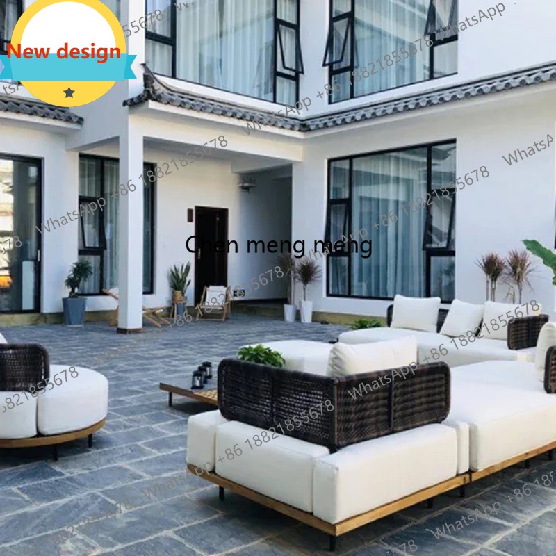 Outdoor Furniture Japanese Style - D80 Japon Tarzı Sadelik Tik Bahçe