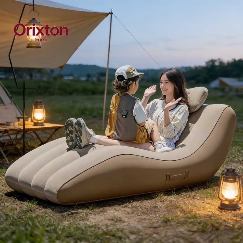 Outdoor Furniture Lounge Chair - Açık Hava Taşınabilir Kendinden Şişen Şezlong