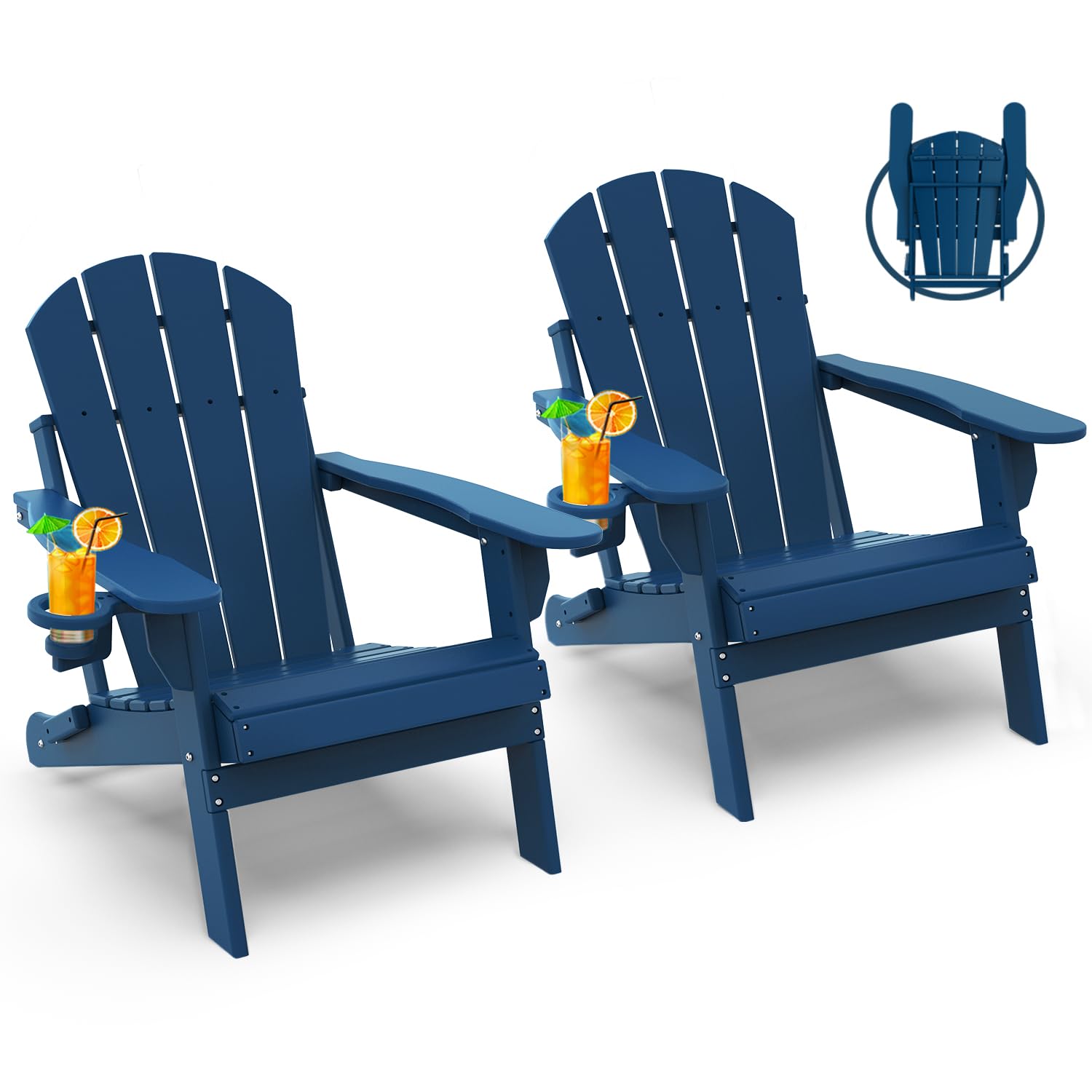 Outdoor Furniture Set With Fire Pit - Sandalye Seti 2, Katlanabilir, Her Hava