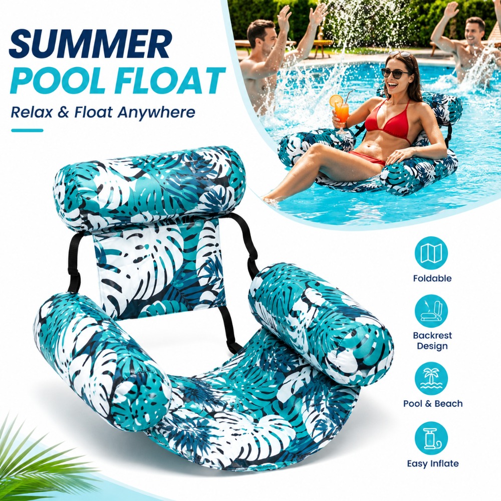 Outdoor Furniture Lounge Chair - Ağır Hizmet Tipi Şişme Havuz Koltuğu