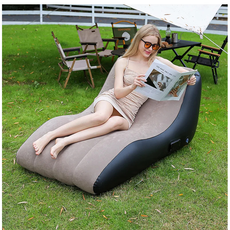 Deck Chair Lounger - Şişme Şezlong, Şişme Dinlenme Koltuğu Plaj