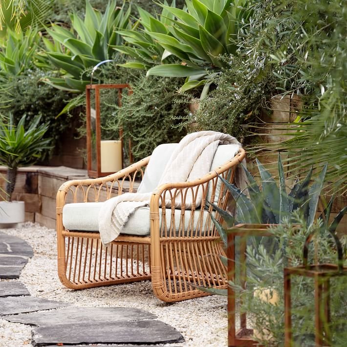 Rattan Salon Koltuğu Kanepe Te - Outdoor Furniture Lounge Chair incelemesi ve fiyatı