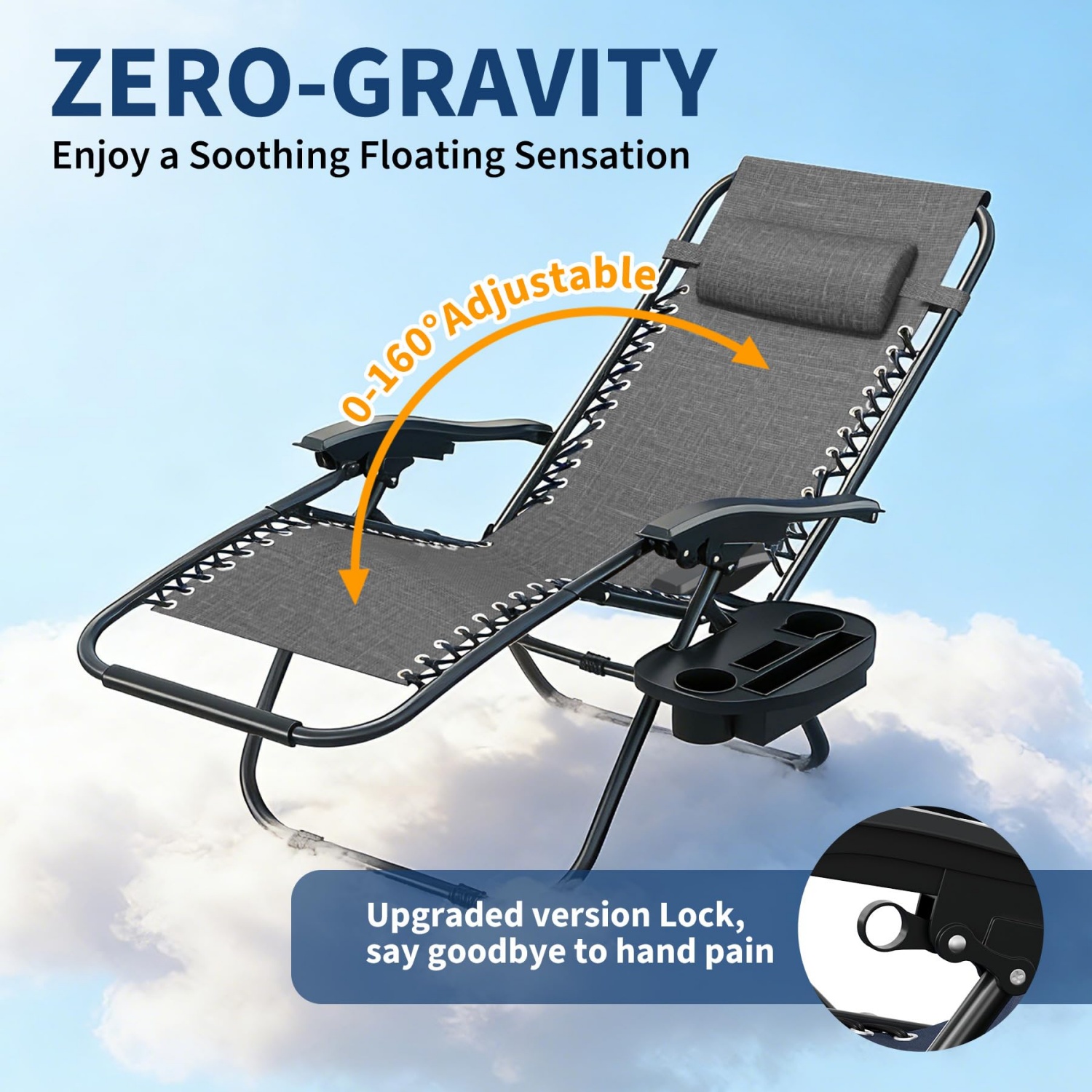 2'li Paket Sıfır Yerçekimli Sa - Deck Chair Lounger incelemesi ve fiyatı