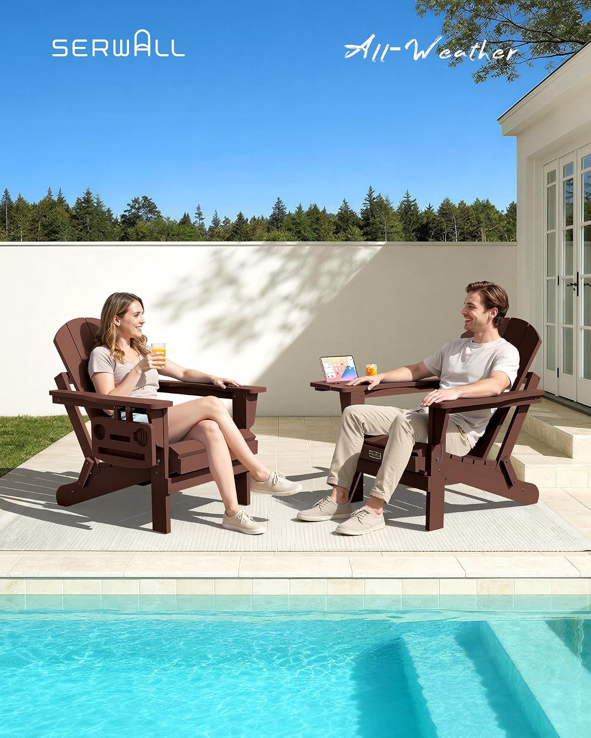 Katlanır Adirondack Sandalye S - Outdoor Furniture Set With Fire Pit incelemesi ve fiyatı