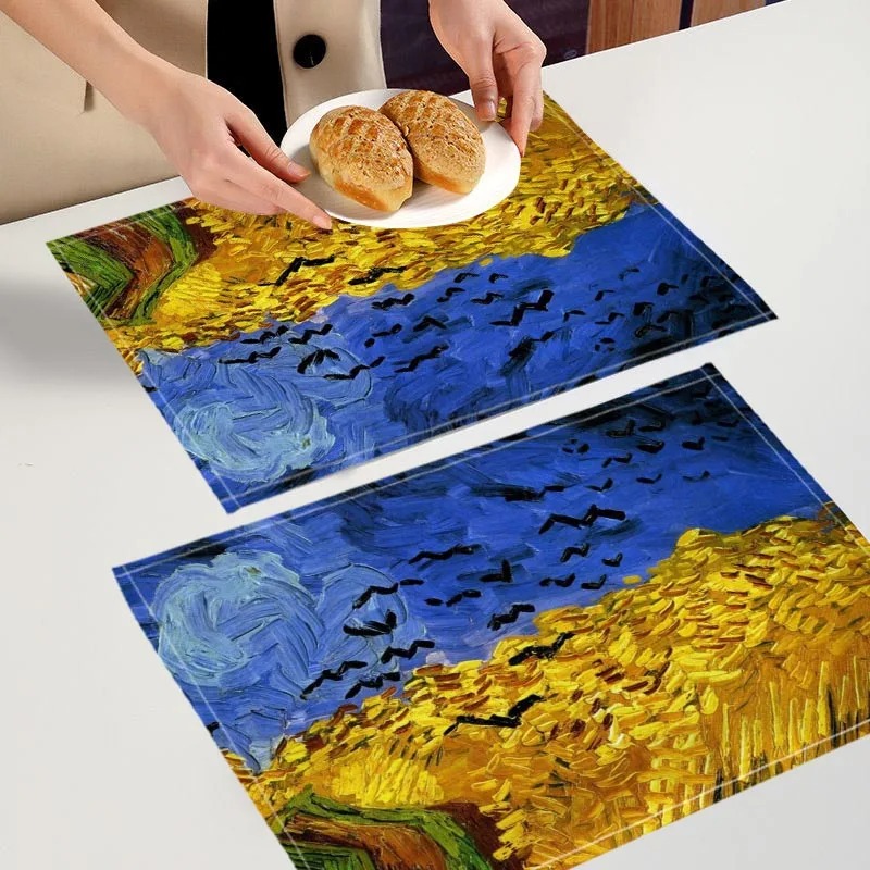 Van Gogh Sanat Stili Servis Al - Outdoor Furniture Dining incelemesi ve fiyatı