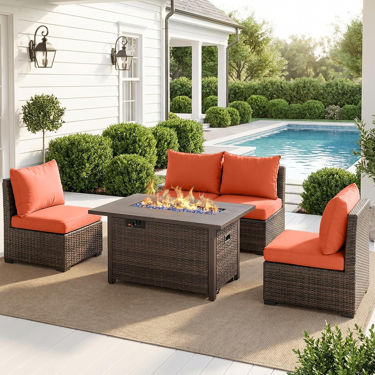 Ateş Çukuru Masalı Veranda Mob - Outdoor Furniture Fire Table incelemesi ve fiyatı