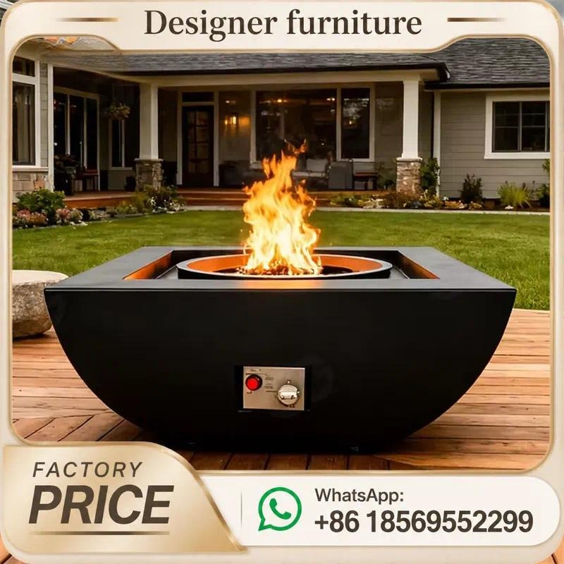 Özel Tasarım Dış Mekan Gazlı A - Outdoor Furniture Fire Table incelemesi ve fiyatı