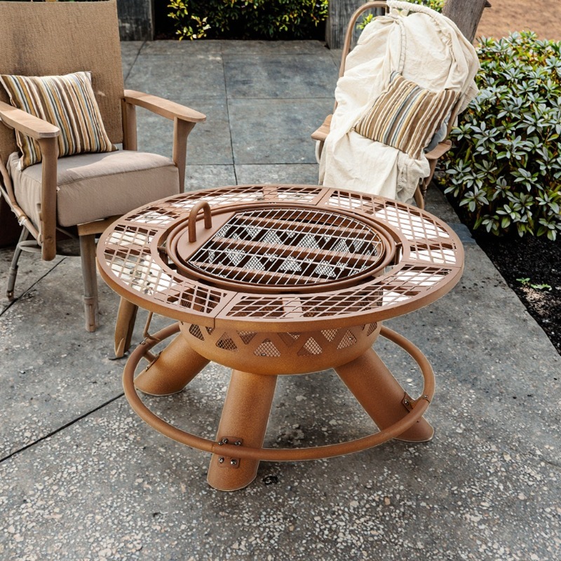 2026 Modern Dış Mekan Çelik Kö - Outdoor Furniture Fire Table incelemesi ve fiyatı