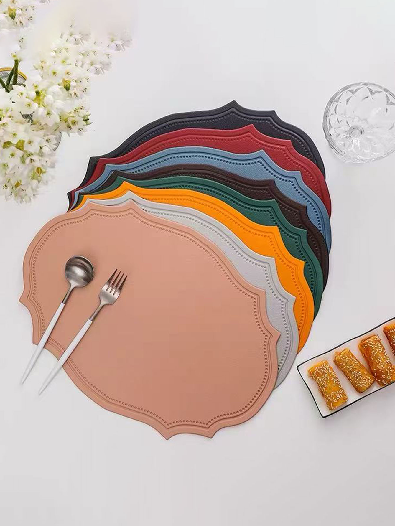 Deri Placemat Ins Tarzı Yemek  - Outdoor Furniture Dining incelemesi ve fiyatı