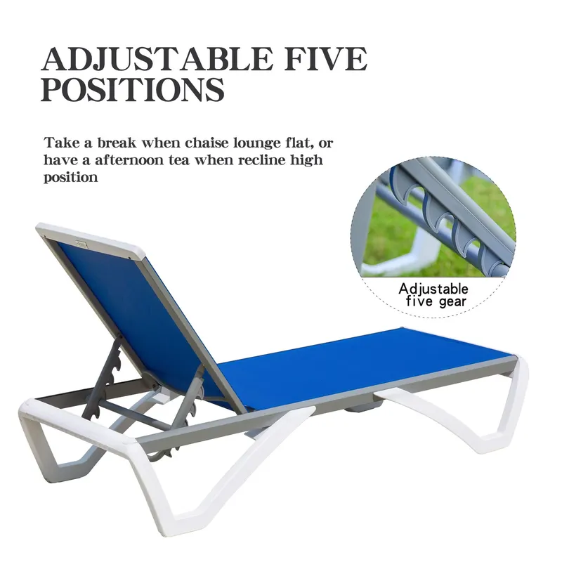 Modern Alüminyum Ayarlanabilir - Deck Chair Lounger incelemesi ve fiyatı