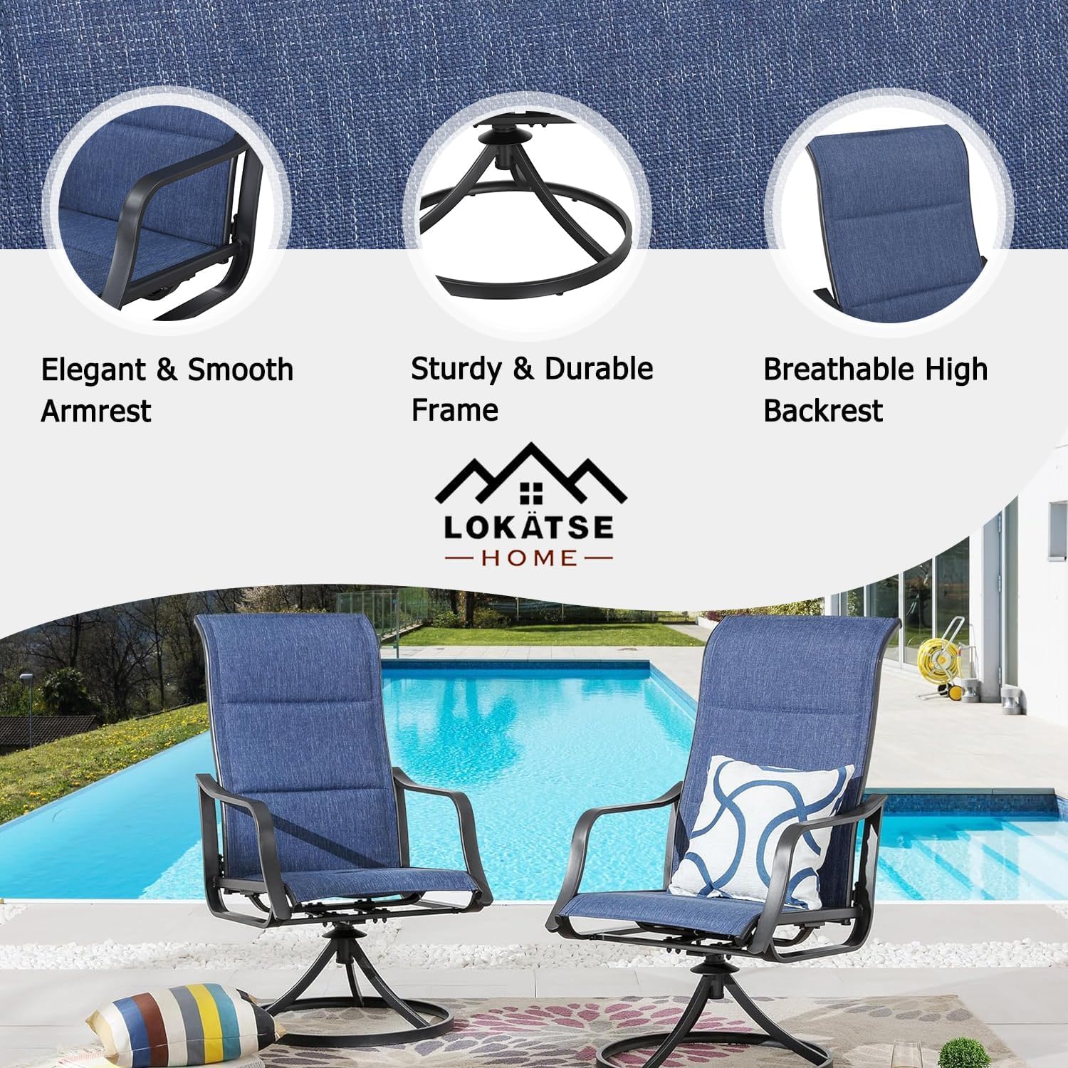 Dış Mekan Döner Bahçe Yemek Sa - Deck Chair Lounger incelemesi ve fiyatı